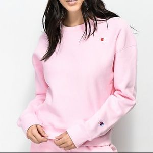 Blush Pink Champion Urban Outfitters Sweatshirt
